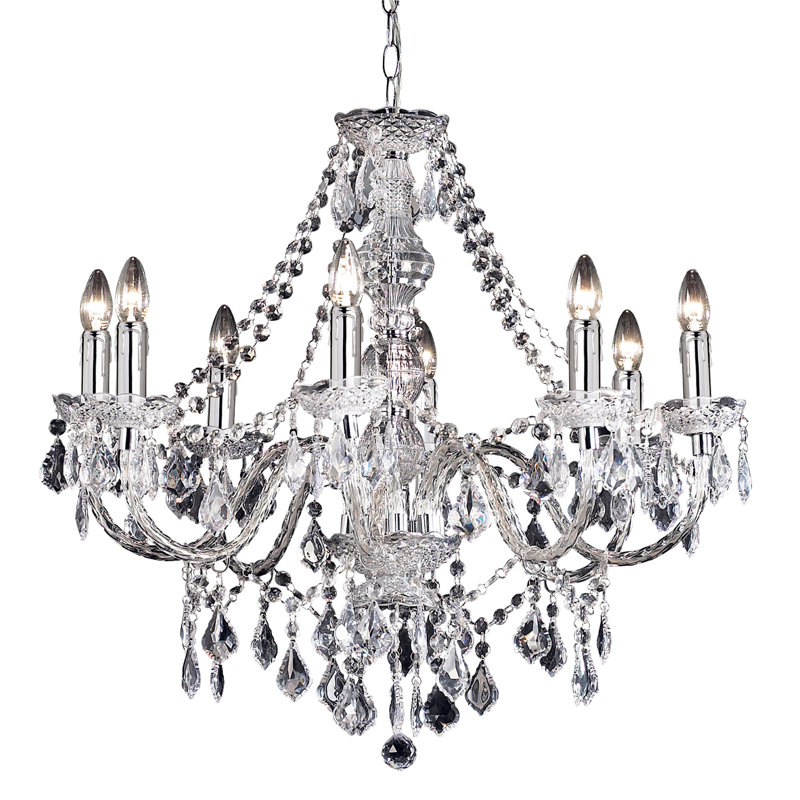 Louise Chandelier Rosdorf Park Finish: Clear Acrylic, Number Louise Chandelier Rosdorf Park Finish: Clear Acrylic, Number